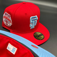SF Giants NE Fitted (Red/Baby Blue/White) w/‘84 ASG Side Patch