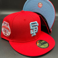 SF Giants NE Fitted (Red/Baby Blue/White) w/‘84 ASG Side Patch