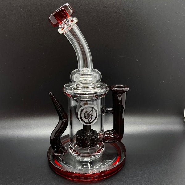 OJ Flame 8.5" Incycler Rig (Pomegranate)