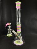 Holiday Sale (Dec 7th) 2K Glass 17" Fully Worked Beaker w/Dry Catcher Set #01