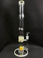 Kush Scientific Glass 18" Type-1 Puckline #03 (NS Yellow & White)