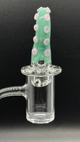 Wicked Glass Tentacle Spinner cap (Aqua green)