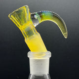 Jarred Bennett Glass Fully worked 18mm Slide #03 (NS Yellow)