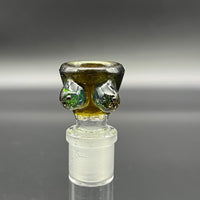 Titz Glass 18mm XL Slide #11 (Lime Over Bronze Pearl)