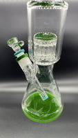 Mighty Chalice Micro beaker - 12 arm perq (Green)