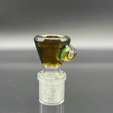 Titz Glass 18mm XL Slide #11 (Lime Over Bronze Pearl)