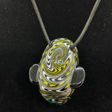 Firefly Glass solo wigwag pendant