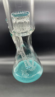 Mighty Chalice Micro beaker - 12 arm perq (Aqua)