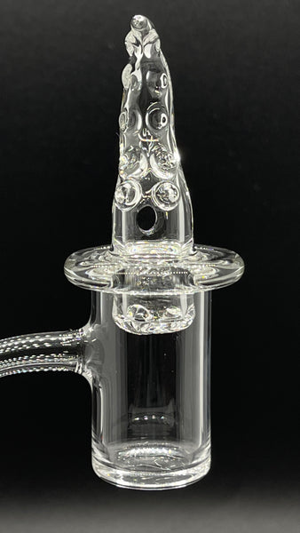 Wicked Glass Tentacle Spinner cap (clear)