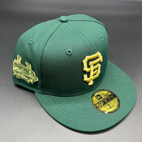 SF Giants NE Fitted (Dark Green/Gold) w/ TIG Side Patch