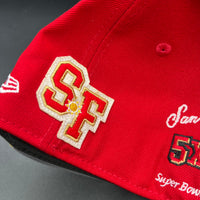SF 49ers NE Fitted “LETTERMAN” w/‘SB XXIX Side Patch