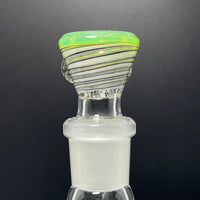 Titz Glass 18mm Slide #31 (Linework/Green Slyme)