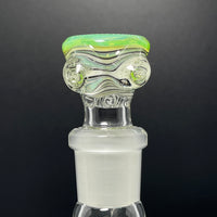 Titz Glass 18mm Slide #31 (Linework/Green Slyme)