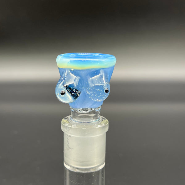 Titz Glass 14mm XL Slide #07 (Blue Sparkle)
