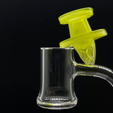 Vigil Glass Spinner Cap Fullyworked #14 (Lime Stick)