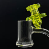 Vigil Glass Spinner Cap Fullyworked #04 (Lime Drop)