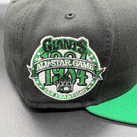 SF Giants NE Fitted (Black/Green) w/‘84 ASG Side Patch