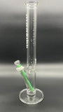 Illadelph Glass 19” 5mm Straight (White Label/Milky Green)