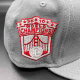 SF Giants NE Fitted (Gray/White/Red) w/‘10 WSC Side Patch