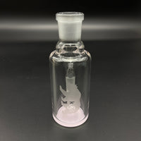 Kush Scientific Glass 18mm Dry Catcher #02 (Light Pink)