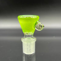 Titz Glass 14mm XL Slide #05 (Lime Over White Satin)