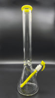OJ Flame 18" Full Accented Beaker w/14mm Slide (Roswell)