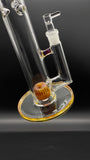 Kush Scientific Glass 18" Type-1 Puckline #05 (Amber Purple)