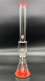 Mighty Chalice Micro beaker - 12 arm perq (light red)